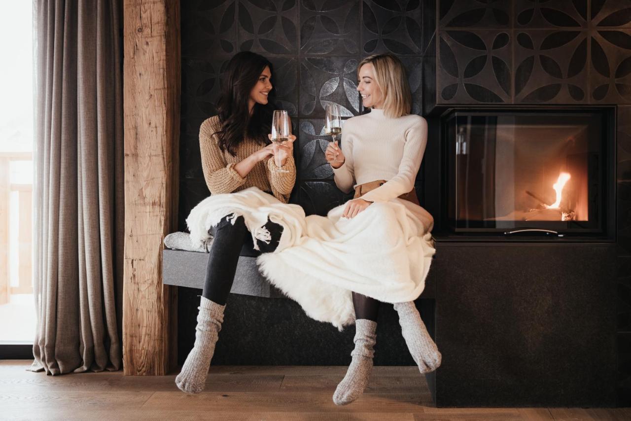 Luxury Spa Chalet Lum D'Or Selva di Val Gardena Luaran gambar