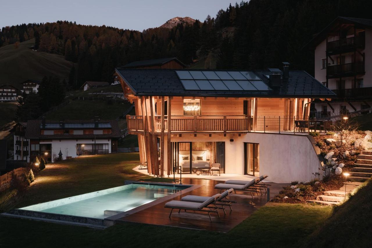 Luxury Spa Chalet Lum D'Or Selva di Val Gardena Luaran gambar
